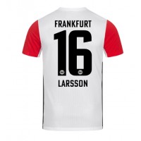 Maglia Calcio Eintracht Frankfurt Hugo Larsson #16 Prima Divisa 2024-25 Manica Corta